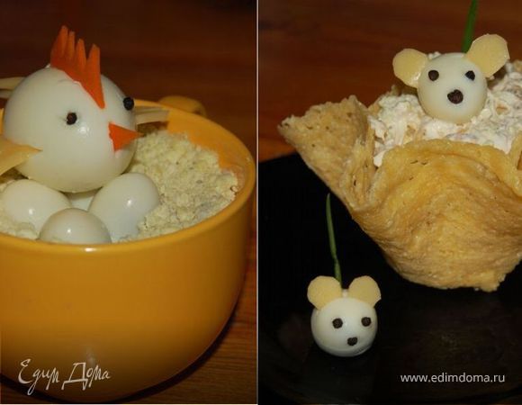 Салат "Мимоза" Салат "Мимоза"