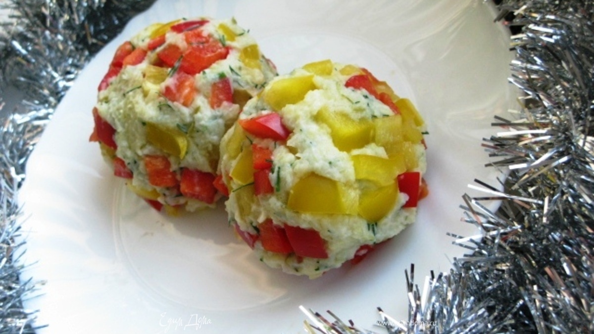 Салат-гарнир "Новогодние Шары"