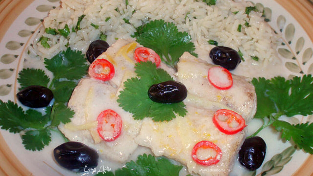 Филе пангасиуса в кокосовом молоке