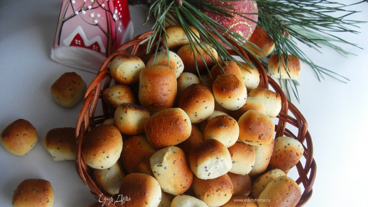 "Слижики" - литовское рождественское печенье (постное)