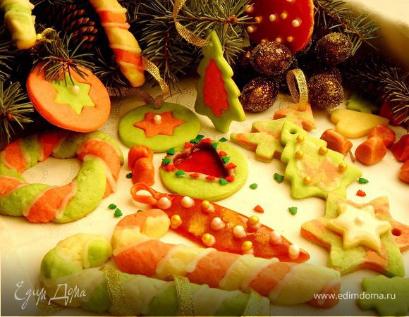 Вкусная елка: посохи, веночки, льдинки и прочие сладкие украшения Вкусная елка: посохи, веночки, льдинки и прочие сладкие украшения