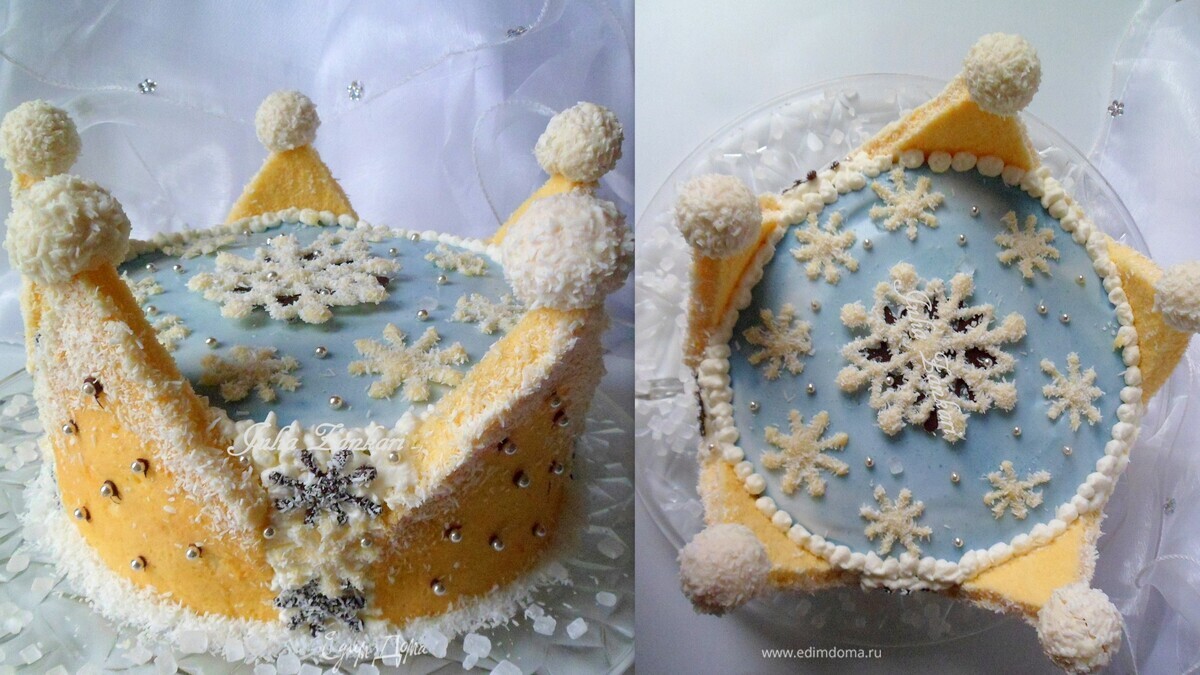 Торт "Снежная королева"