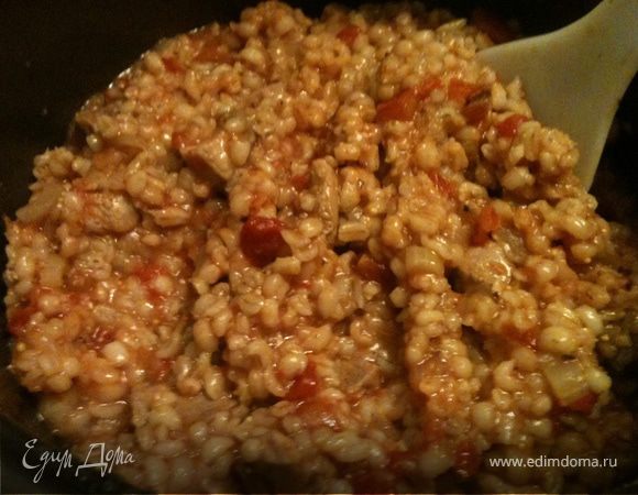 Перловка с мясом Перловка с мясом