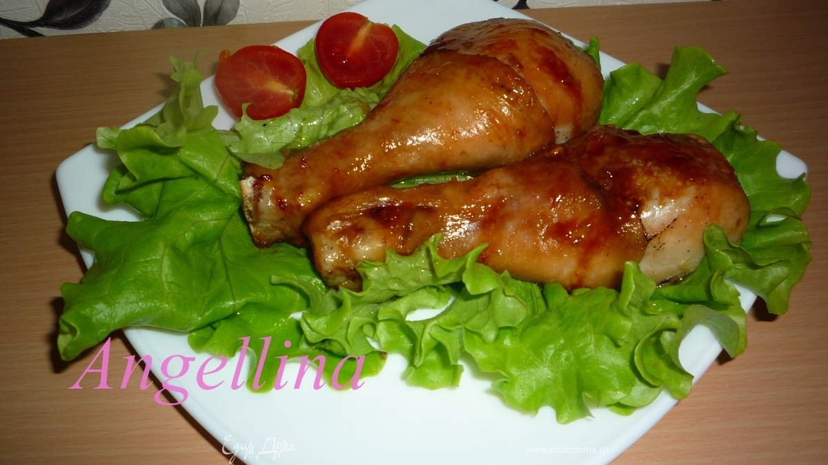 Куриные ножки с соусом терияки