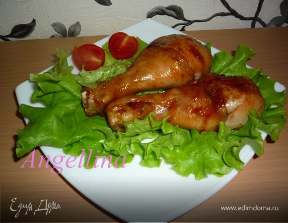 Куриные ножки с соусом терияки