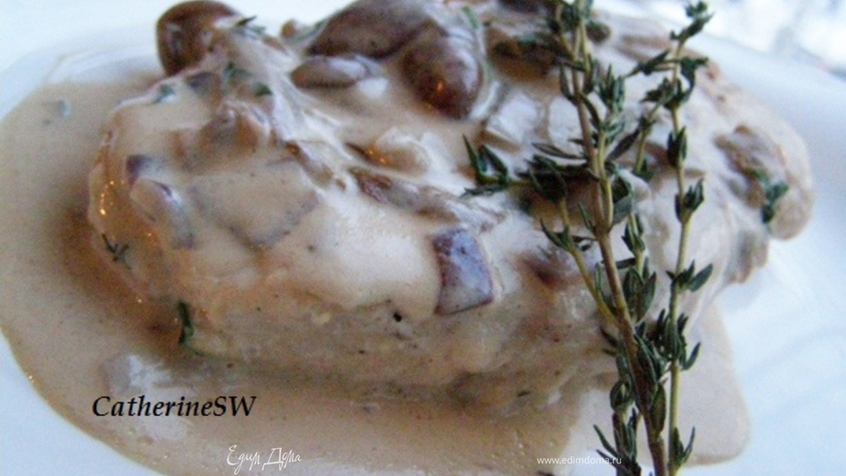 Куриные отбивные с соусом "Диана"