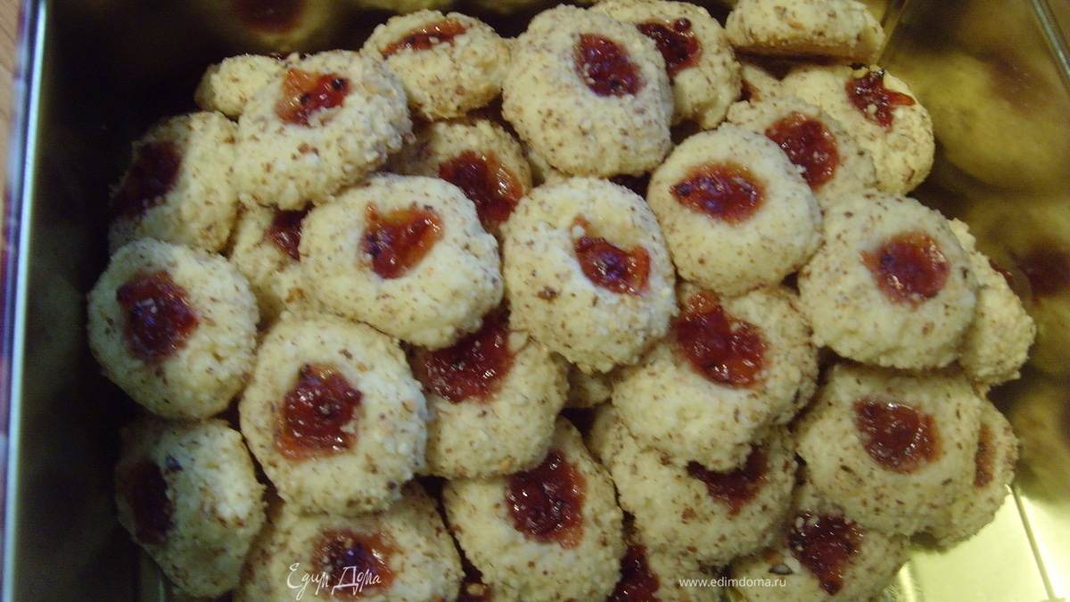 Рождественское печенье "Гусарские пуговицы"