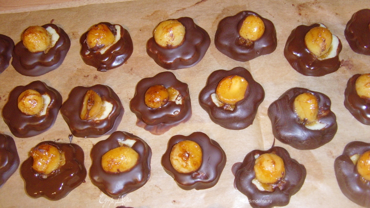 Рождественское печенье "Шоко-макадамия"