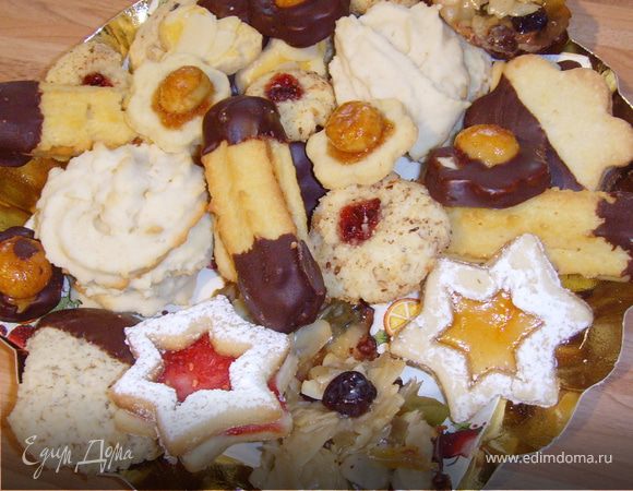 Рождественское печенье "Ментол в шоколаде" (After eight) Рождественское печенье "Ментол в шоколаде" (After eight)