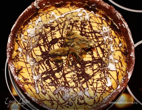 Тыквенный чизкейк на основе теста пипаркук Тыквенный чизкейк на основе теста пипаркук