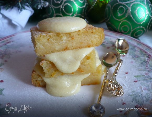 Апельсиновый пирог "сочный"