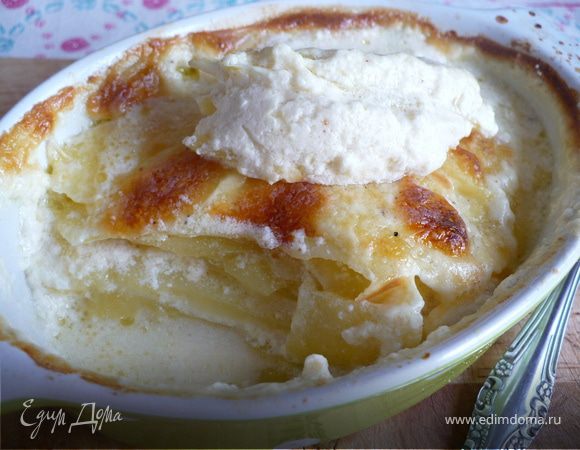 Наивкуснейший  картофельный гратен ("Дофинуа")