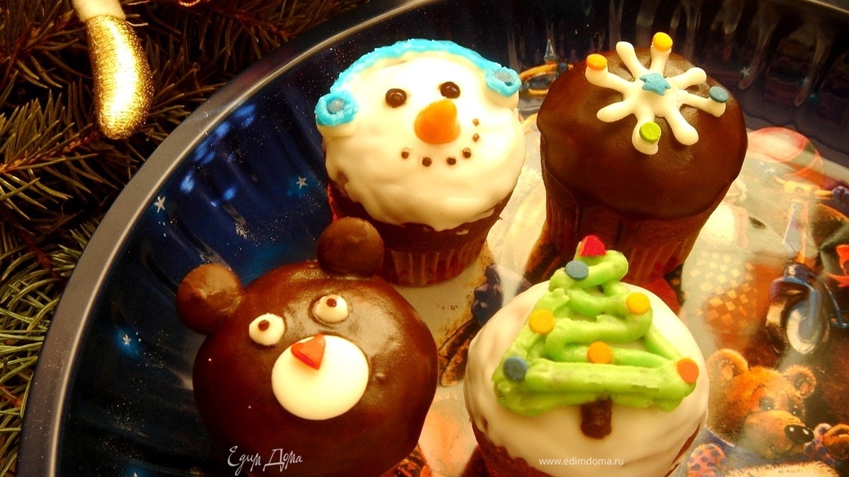 Новогодние кексики