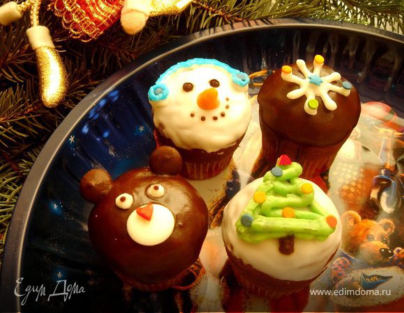 Новогодние кексики