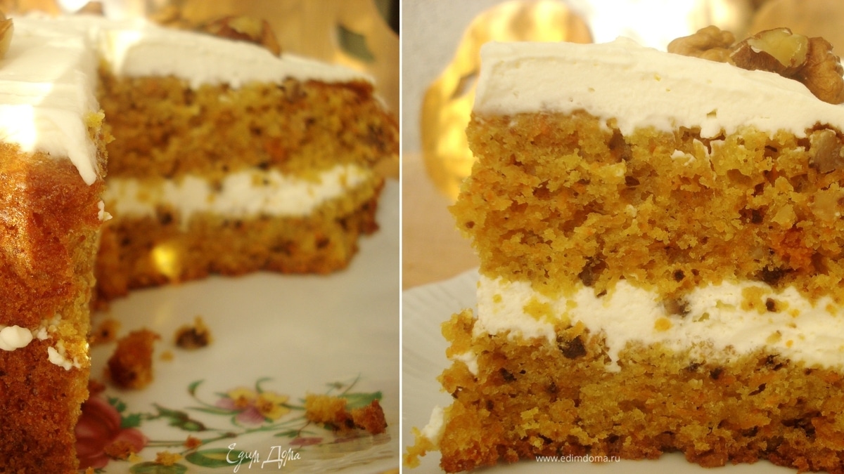Морковный торт / Carrot cake