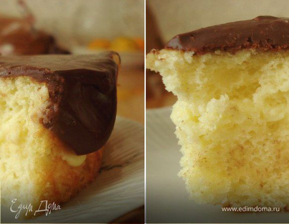 Бостонский кремовый пирог (Boston cream pie) Бостонский кремовый пирог (Boston cream pie)