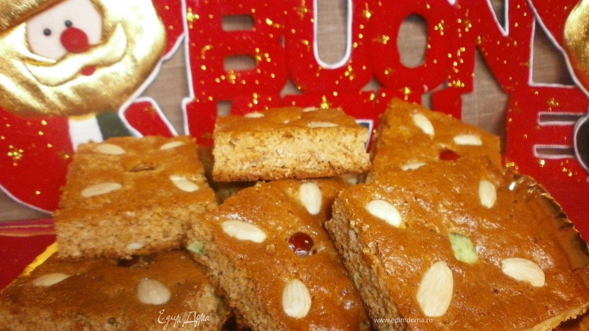 Угощаем Водяную Змею. Швейцарская Рождественская коврижка