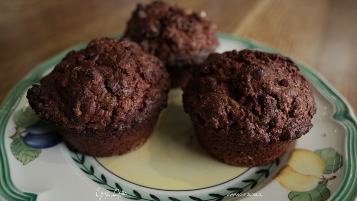Маффины «Три шоколада»