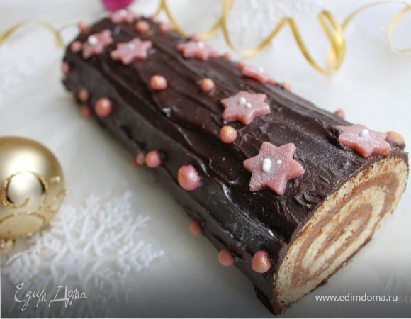 Торт-полено "Рождественская сказка"