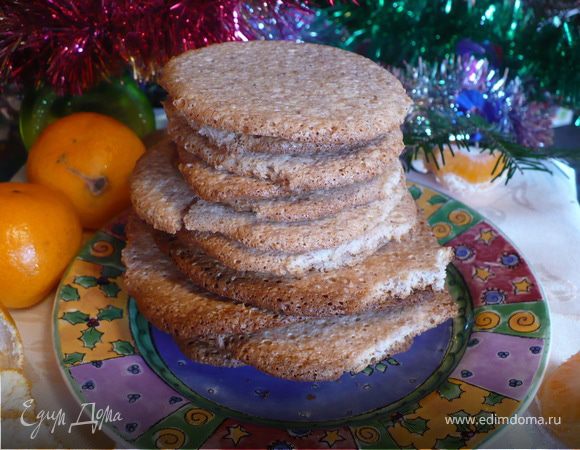 Легкое миндальное печенье Легкое миндальное печенье