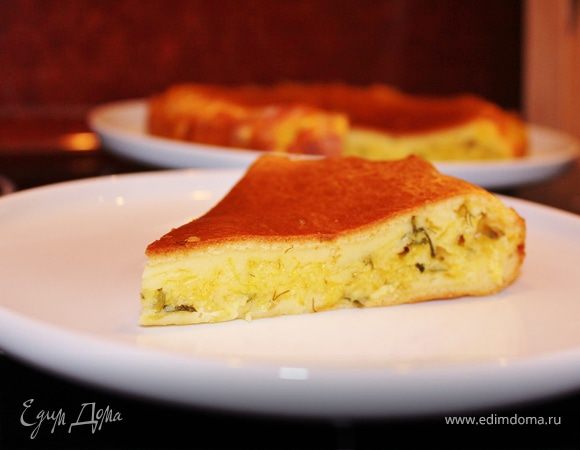 Очень вкусный cырный пирог Очень вкусный cырный пирог