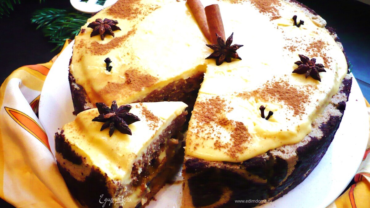 Торт "Снегурочка с Востока"