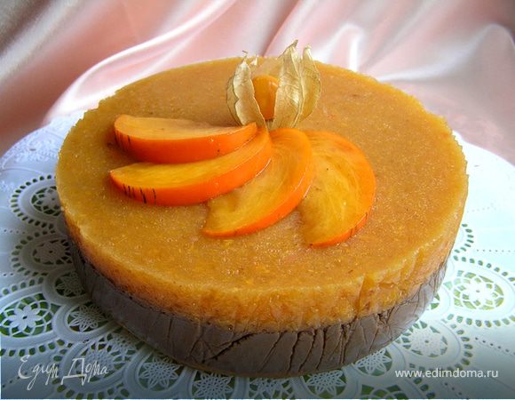 Торт "Шоколад и хурма" Торт "Шоколад и хурма"