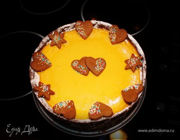 Нежный тыквенный чизкейк на основе теста пипаркук Нежный тыквенный чизкейк на основе теста пипаркук