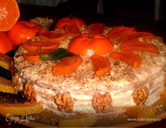 Торт "МАНДАРИШКА" Торт "МАНДАРИШКА"