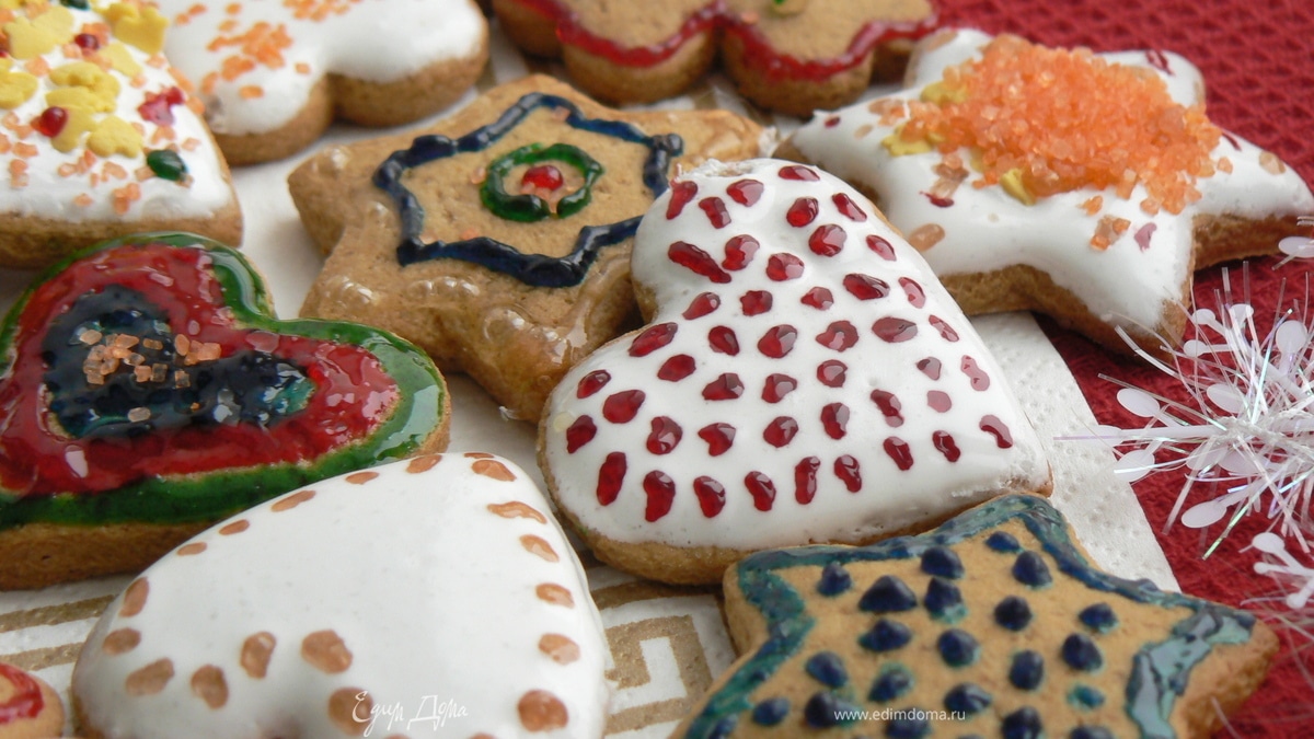 медовое детское печенье