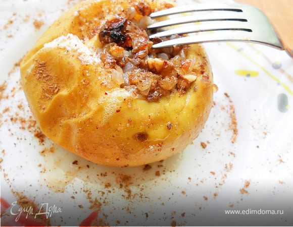 Печеные яблоки с начинкой Печеные яблоки с начинкой