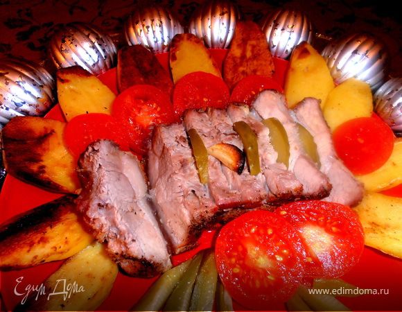 Мясо в соляной избушке