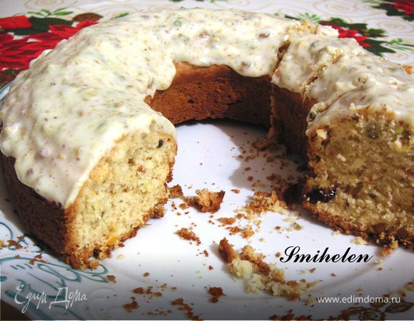 Рождественский кекс с апельсином и фисташками Рождественский кекс с апельсином и фисташками