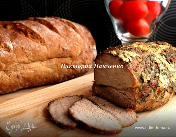 Свинина запеченная горчично-медовая Свинина запеченная горчично-медовая