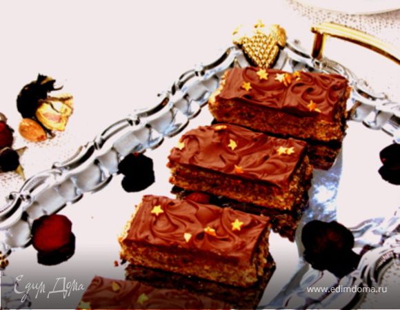 Ореховое пирожное Ореховое пирожное