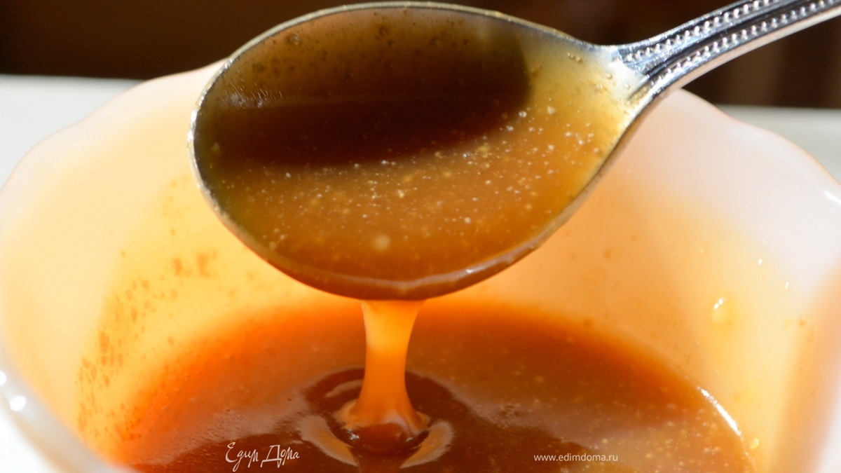 Домашний карамельный соус