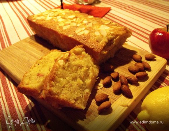 Миндально-яблочный кекс с цитрусовой ноткой (очень нежный!) Миндально-яблочный кекс с цитрусовой ноткой (очень нежный!)