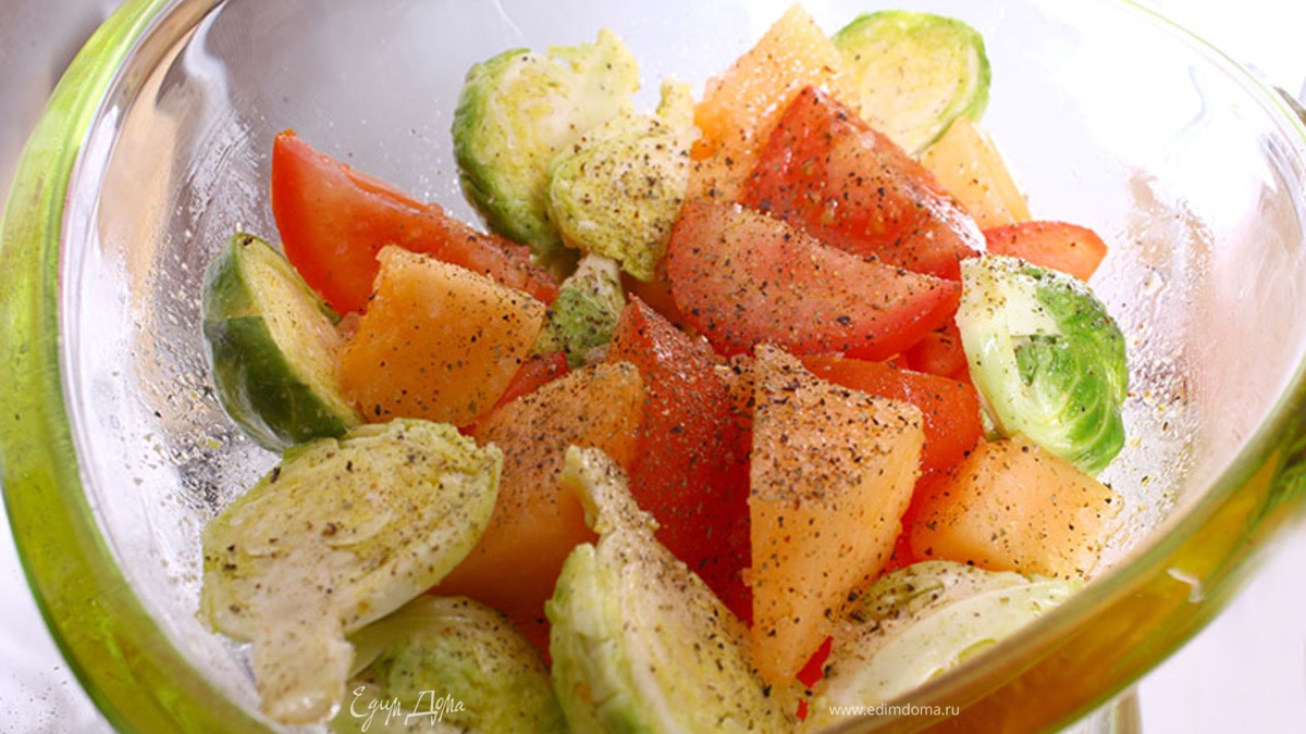 Горчично-дынный салат