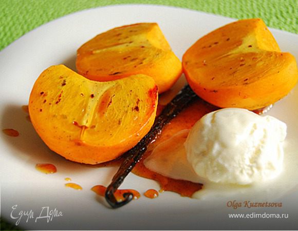 Хурма с медом