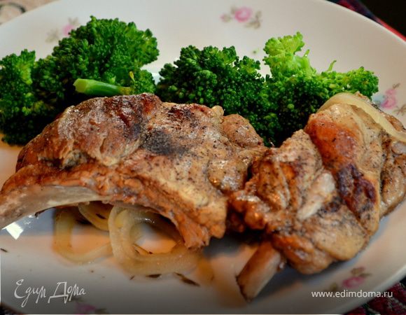 Свиные ребрышки в яблочном соке Свиные ребрышки в яблочном соке