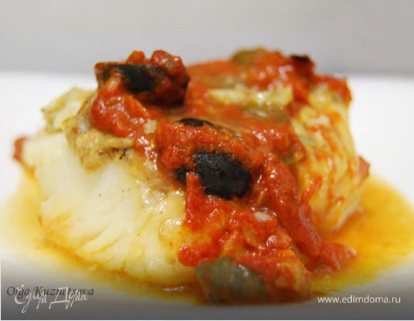 Треска с соусом