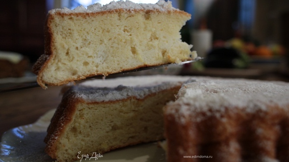 Лимонный пирог с просекко