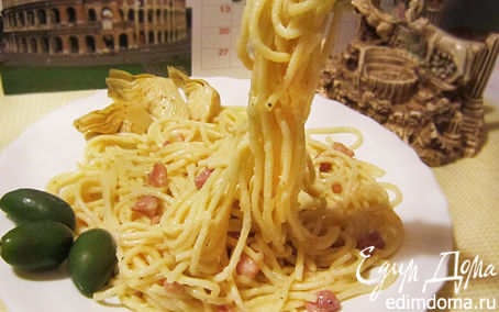 Рецепт Спагетти карбонара (alla Carbonara)