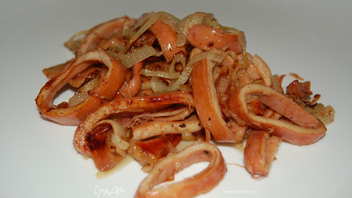 Кальмары жареные