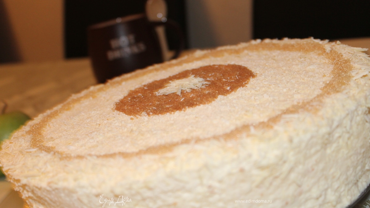 Яблочно-медовый торт