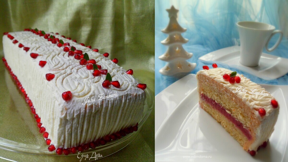 Торт "Зимняя сказка"