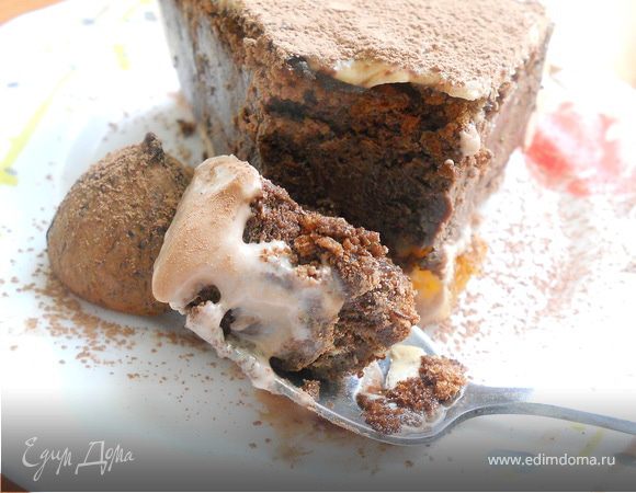 Трюфель с шоколадным мороженным