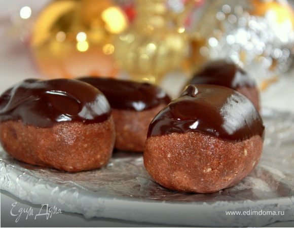 Бисквитная "Картошка" с шоколадным кремом