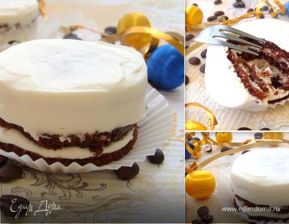 Пирожное «Черно-белое наслаждение»