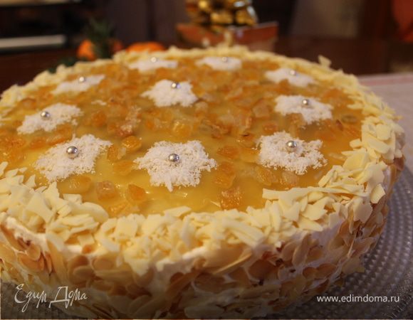 Торт шоколадный с пломбирным кремом